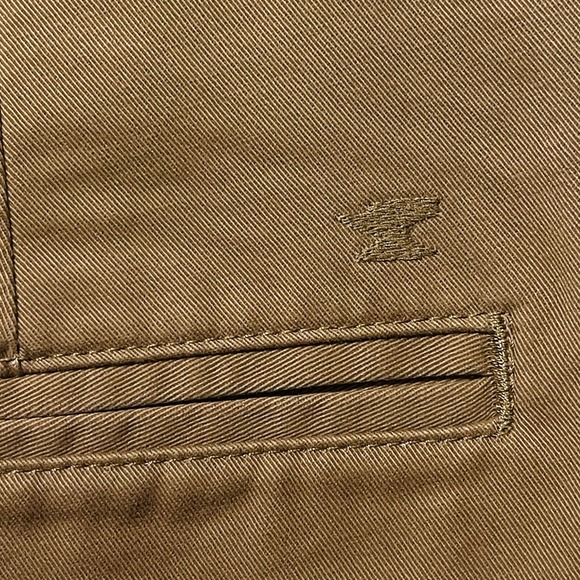 NWT Haggar Chino Pants H26 Cotton Brown Men's Size 34 X 30 - Picture 5 of 8